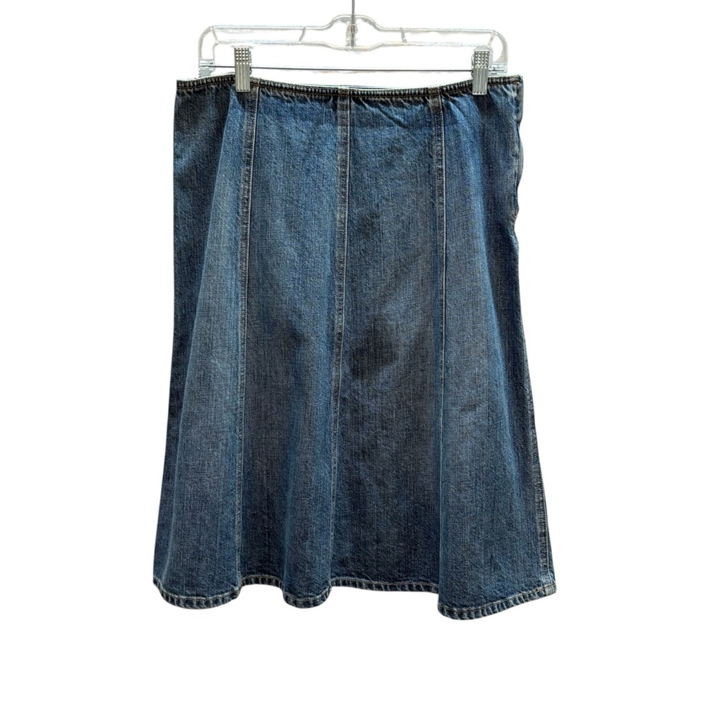 GAP Woman’s A-Line Denim Jean Skirt Skirt Knee Length Y2K Size 10